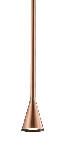Светильник подвесной ENERO SP1 COPPER Crystal Lux медь 1 лампа, основание медь в стиле современный  фото 2